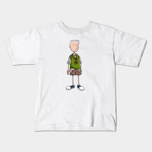 Hipster Doug Kids T-Shirt